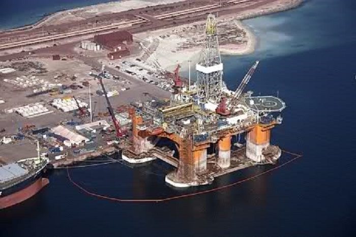 Offshore-Versorgungsbasis des Hafens von Saldanha