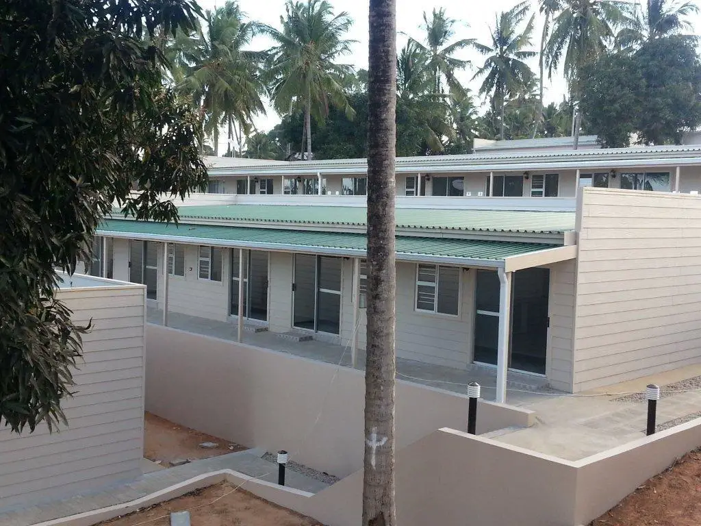 Modulare Gebäude Bild Mosambik Hotel