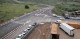 Reconstruction work on the R399 road in South Africa on track