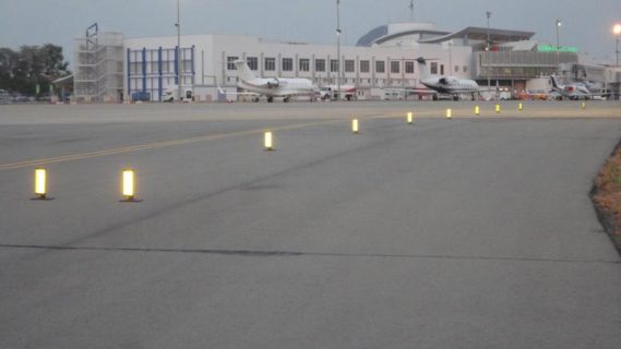 The construction of a second runway at an airport in Nigeria