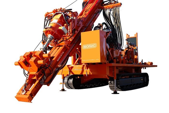 Sonic drill rigs safer to use than many other types of drilling