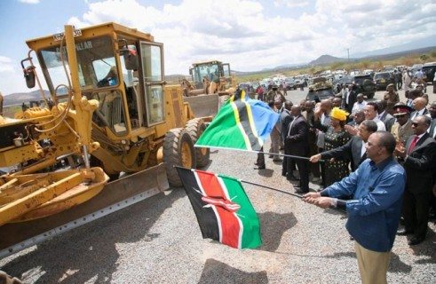 Boost für EAC mit dem Bau der Hauptstraße in Kenia