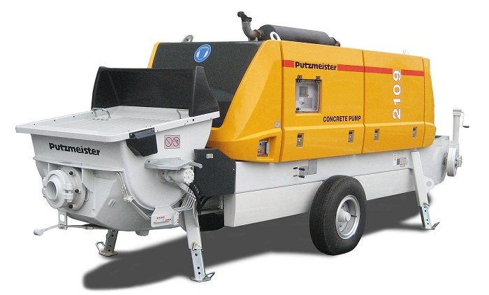 Putzmeister announces updates to its BSA 2109 and 2110 Trailer-Mounted Concrete Pumps