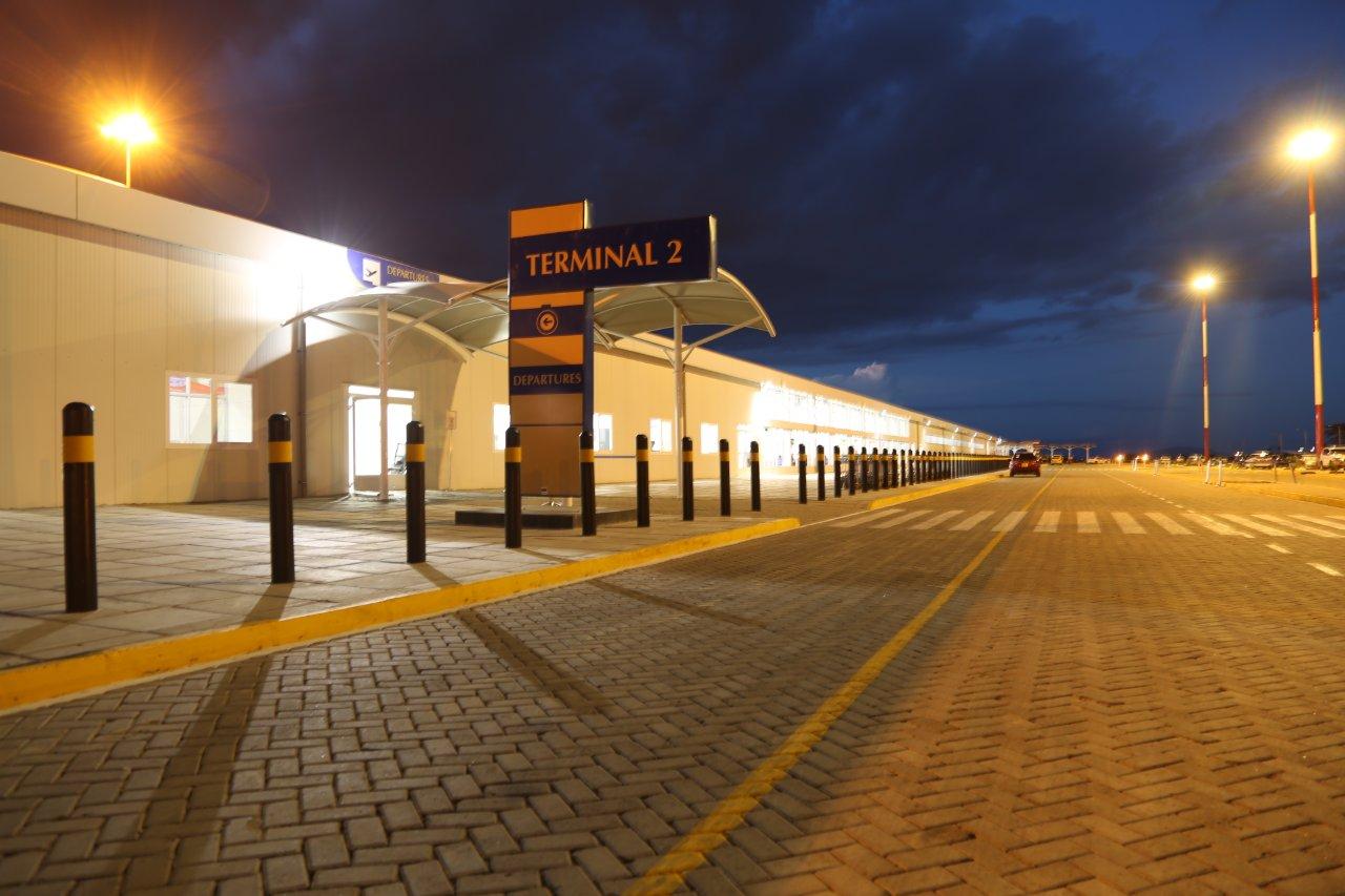 A night view of Terminal 2