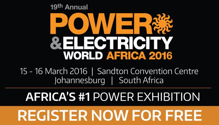 Power and Electricity World Africa 2016 in South Africa