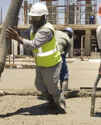 Does the rising cement consumption reflect the construction industry growth in East Africa?