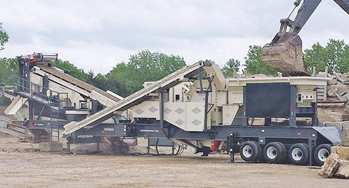 Terex Minerals processing systems launches CRH1313R portable impactor and screen plant