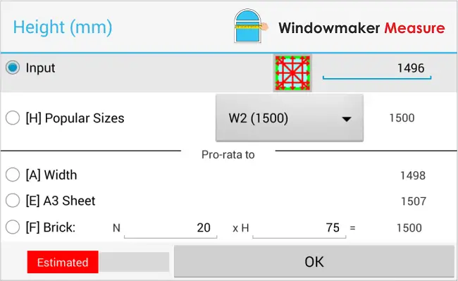 Windowmaker Measure 2.0 - Smartphone/Tablet App for Window & Door Measurements