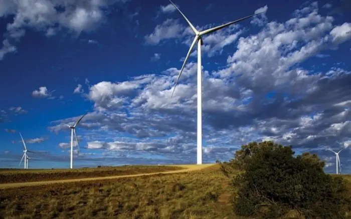 Mise en service d'un parc éolien méga en Afrique du Sud