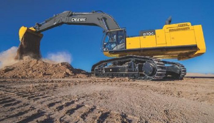 John Deere launches 870G LC Excavator