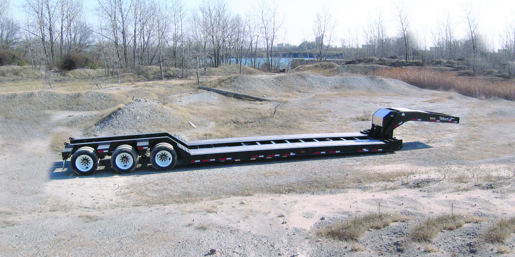 Talbert releases 55CC close-coupledlowbed trailer for for Hauling Oversized Equipment