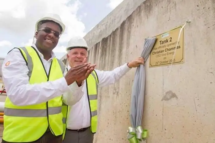 Vivo Energy commissions mega diesel storage tank in Mombasa