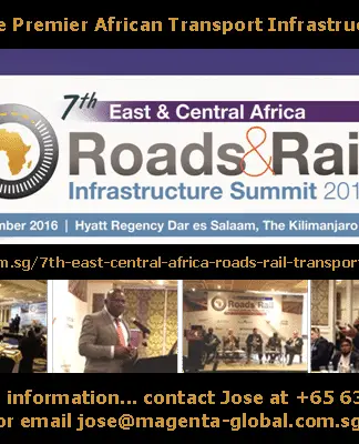 Il 7 ° vertice 2016 su strade e infrastrutture ferroviarie dell'Africa orientale e centrale