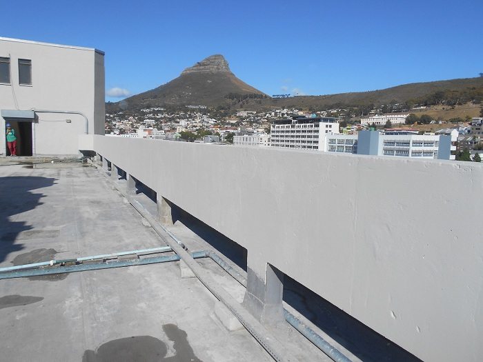 Sika-Behandlung für die 27 Wale Street in Kapstadt