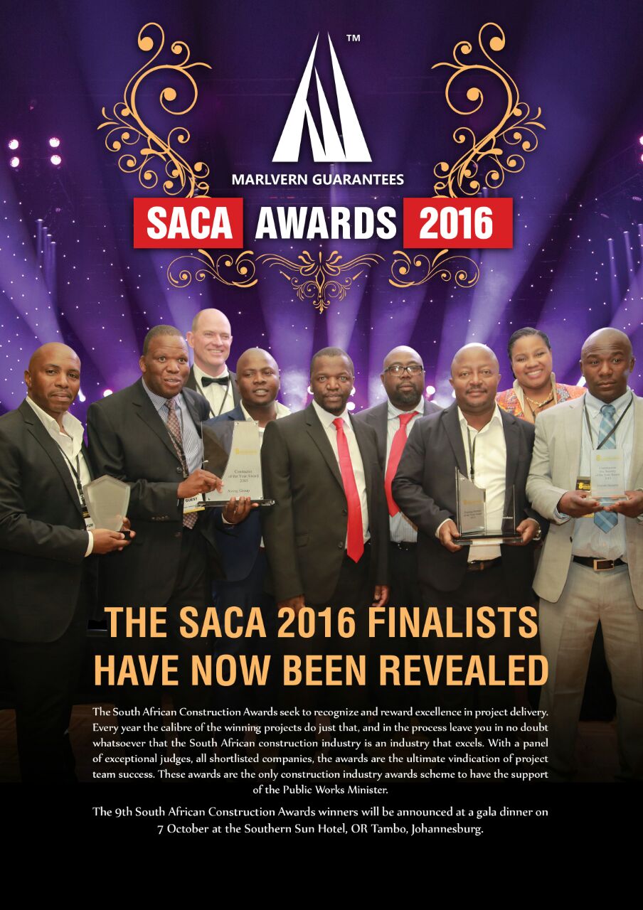 9th Annual South African Construction Awards 2016