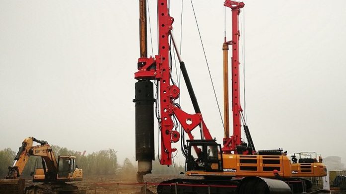SANY launches its new C10 series rotary drilling rigs yields orders of 15 millionUSD