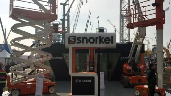 Snorkel launches electric lifts at Bauma China