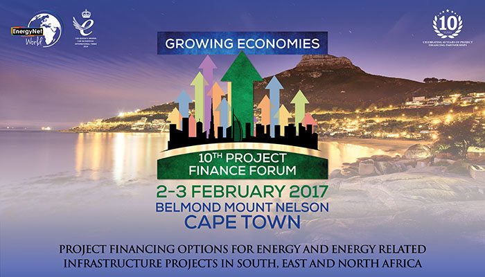 Growing Economies: Project Finance Forum, 2- 3 February 2016, Cape Town