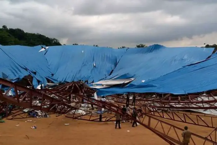 Nigeria church collapse claims160 lives