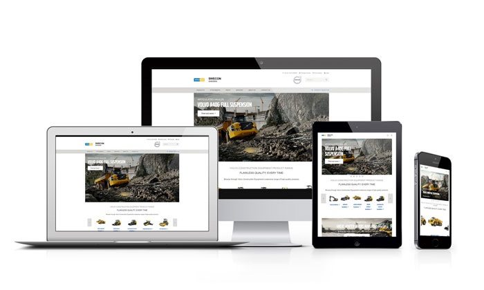 Volvo CE lanza un nuevo sitio web global
