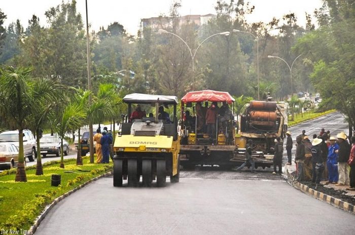 Großes Straßenprojekt in der ruandischen Stadt Kigali auf gutem Weg