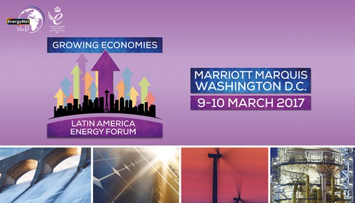 Governments of Latin America to discuss investment opportunities for energy projects –Washington, D.C March 2017