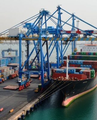 Tema Port expansion project receives 27 gantry cranes