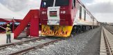 The first batch of the freight locomotives for Kenya's SGR  project has  arrived in the country ready for testing process later.