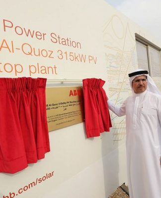 ABB’s 315kW solar power plant in Dubai inaugurated