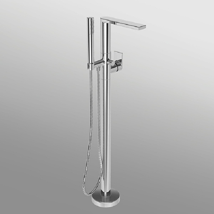 Newport Brass Introduces the Skylar Freestanding Exposed Tub with Hand Shower Set
