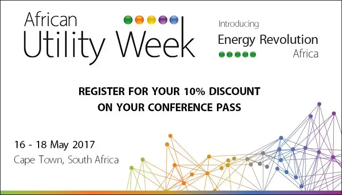 African Utility Week, 16 - 18 May 2017