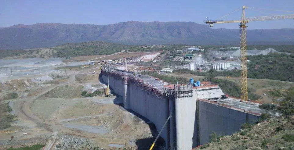 Die Bauarbeiten für das Wasserprojekt Limpopo werden fortgesetzt