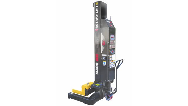 Rotary Introduces Remote-Controlled Wireless Mobile Column Lift