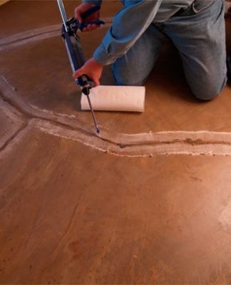 Как отремонтировать полированные бетонные полы