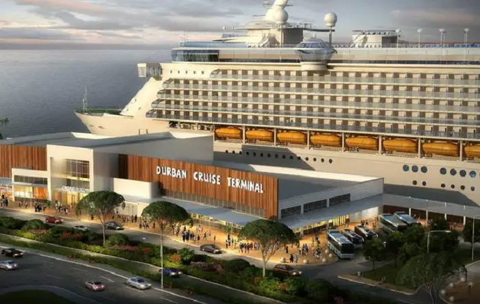 Kreuzfahrtterminal in Durban mit 15m-Upgrade in US-Dollar