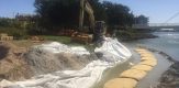 Fibertex geosynthetic sand containers for beach erosion and coastal rehabilitation