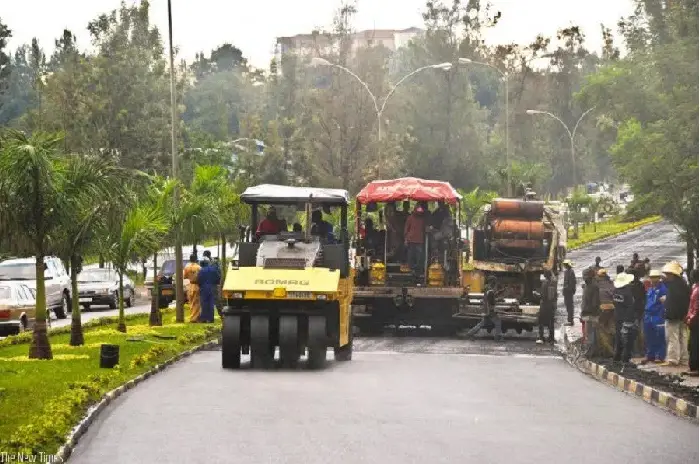 Urban road upgrading project kicks off in Rwa