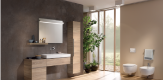 Design meets function; Bathroom series now adorned with the Geberit logo