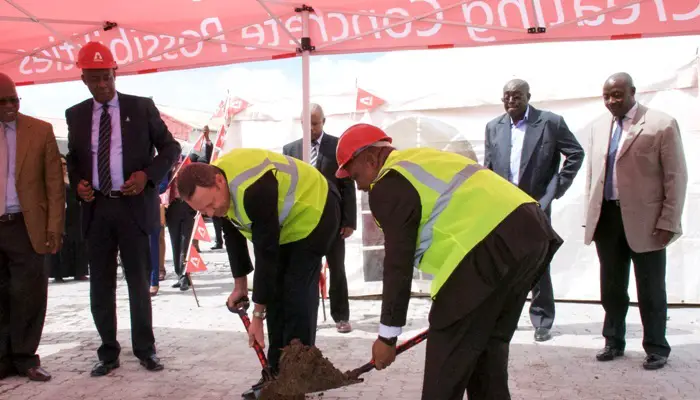 AfriSam nimmt neues Zementwerk in Lesotho in Betrieb
