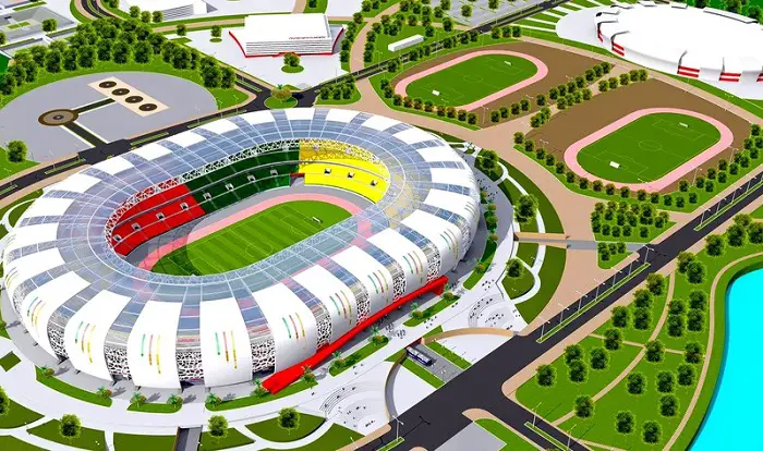 Construction begins at Olembe sports complex in Cameroon