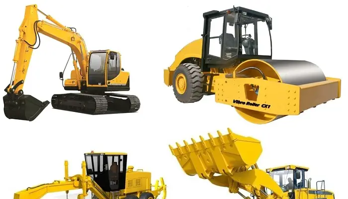 Heavy construction equipment
