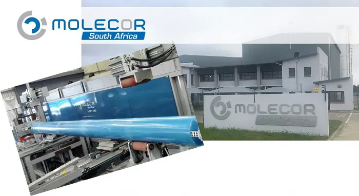 Molecor augmente sa capacité de production de PVC-O en Afrique du Sud