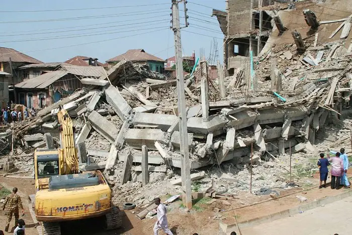 Preocupações levantadas sobre o colapso de edifícios na Nigéria