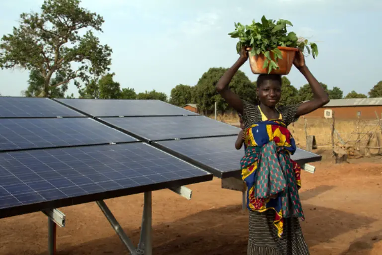 Solar Power ends water woes in Malawian district