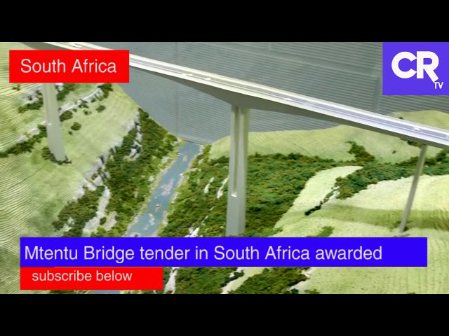 Mtentu Bridge tender in South Africa awarded