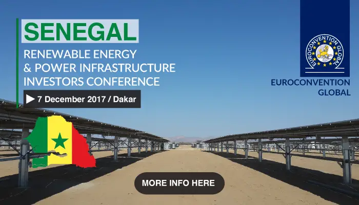 Investorenkonferenz 2017 für erneuerbare Energien und Energieinfrastruktur im Senegal