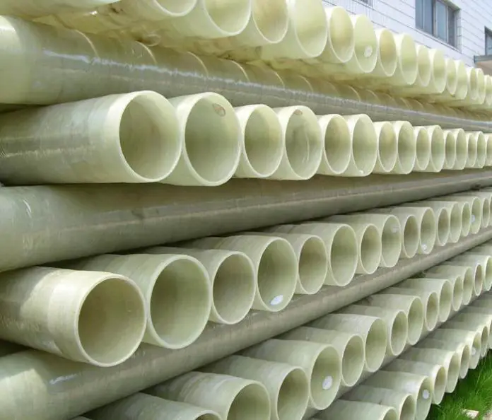 Rohre aus glasfaserverstärktem Polyester (GFK)