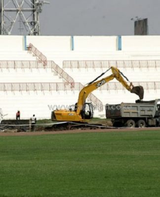 Строительство спортивного центра Nhyinahin в Гане близится к завершению