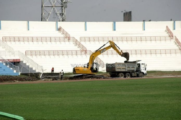 Строительство спортивного центра Nhyinahin в Гане близится к завершению