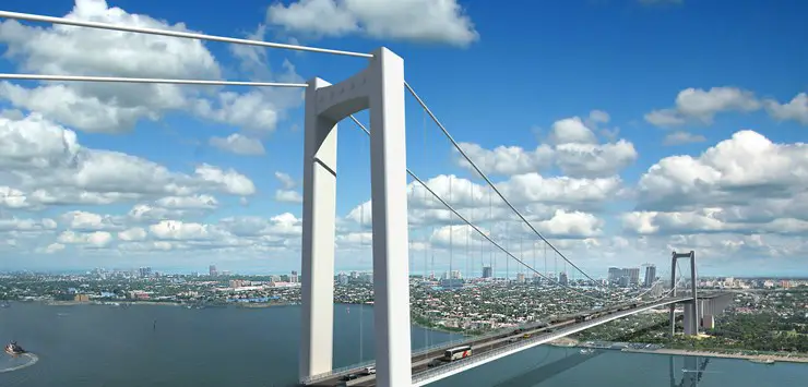 Самый длинный подвесной мост в Африке откроется в июне